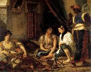 Women of Algiers Eugene Delacroix